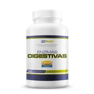 Digestive Enzymes - 120 Vegetable Capsules De Mm Supplements - Neuf