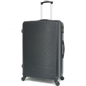Celims France - Valise Grande Taille 75cm Weekend | Valise Soute 23kg | Serrure Int&eacute;gr&eacute; | ABS | Noir - Neuf