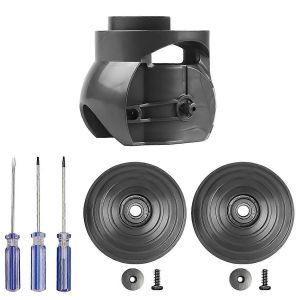 Pièces de rechange pour roues à billes en V et connecteur de tête d'aspirateur - Neuf