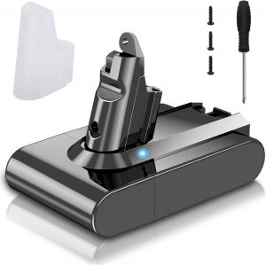 NouvelHorizonstore-3000 mAh V6 Batterie pour Dyson V6 Animal Absolute DC62 SV03 SV04 SV05 SV06 SV07 SV09 DC58 DC59 DC61 DC72 DC74 Aspirateur Dyson Toute S&eacute;ries, 21.6V Batterie de Remplacement Accesso - Neuf