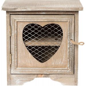 Porte-?ufs Rustique &iquest; Maison De Rangement Pour Comptoir De Cuisine &iquest; Finition En Bois Gris Avec Motif De Ferme &iquest; Organiseur D'?ufs Pouvant Contenir 12 ?ufs - Neuf