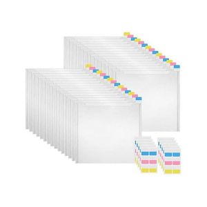 Bote De Rangement Pour Papier De Scrapbooking,30 Pices,Avec Tiquettes Adhsives,Pour Papier Kraft Et Vinyle - Neuf