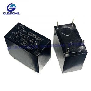 10PCS 100% NOUVEAU Relais D'origine SJ-S-105DMH SJ-S-112DMH SJ-S-124DMH 5VDC 12VDC 24VDC 10A 250VAC 4Pin Relais Électromagnétique-SJ-S-105DMH - Neuf