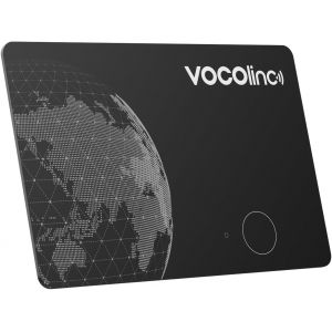 NouvelHorizonstore-Dual System Air Tag Traceur, Rechargeable Wallet Tracker Carte Compatible avec iOS Apple Localiser ou Android Google Localiser App, Localisateur pour Portefeuille, Sac, Valise, Pac - Neuf