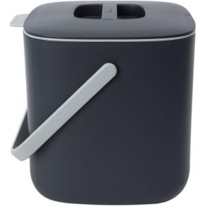 Bac &agrave; Compost de Cuisine-Bac de D&eacute;chets Alimentaires Facile &agrave; Nettoyer|Bac &agrave; Compost de Cuisine pour Plan de Travail|Fabriqu&eacute; en Cor&eacute;e (2,6 L)-Gris - Neuf