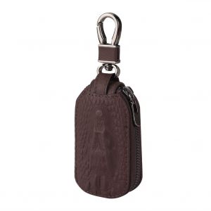Sac banane universel en cuir PU pour cles de voiture, avec fermeture eclair - Neuf