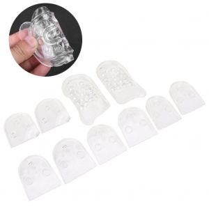 Lot De 10 Semelles Interieures Reglables Et Amovibles A 5 Couches Pour Chaussures, Rehausseur De Talon - Neuf