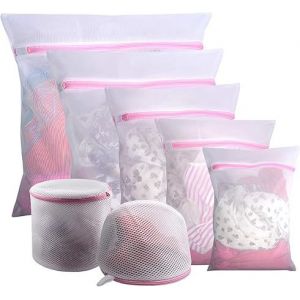 7 Pack De Filet De Lavage Des Sacs, Des Sacs Délicats Avec Une Prime De Fermeture À Glissière, De Voyage Sac De Rangement, Lavage Des Sacs De Vêtements, De Blouses, De Bras, De Bo - Neuf