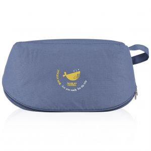 DINIWELL Portable Voyage Femmes Sac De Rangement Pour Sous-V&ecirc;tements Soutien-gorge V&ecirc;tements &Eacute;tui Bagages Baleine Bleue - Neuf