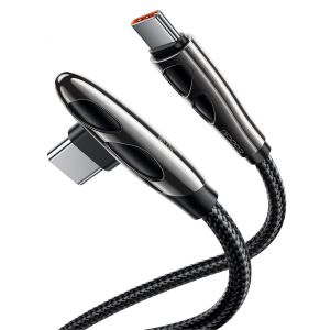 JGD-C&acirc;ble USB C [PD3.1] 240W 1M Type C Coud&eacute; Charge Rapide Donn&eacute;es en Alliage de Zinc Compatible avec MacBook Pro, iPhone 17/16/15/14, Huawei Mate 60 Pro, Galaxy S24/S23/S24, iPad Pro - Neuf