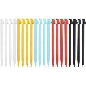 Store Lot De 20 Stylets Pour Écran Tactile Compatible Avec Nintendo Wii U 98,2 X 8,4 Mm Bleu/Jaune/Noir/Rouge/Blanc - Neuf
