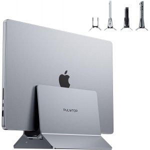 Support pour Ordinateur Portable,Support Vertical pour Ordinateurs Portables,Ordinateurs Portables MacBook Air,Pro,Tablette et iPad,MacBook Stand pour Mac Mini - Neuf