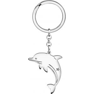 Kal-Dauphin Porte-Cl&eacute;s Baleine Anneaux Porte-Cl&eacute;s M&eacute;duse Charms Poissons Bijoux Pour Femme Filles Mer Animaux Amoureux - Neuf