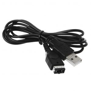 C&acirc;ble de chargeur d'alimentation USB 1.2M pour console GBA SP Gameboy Advance SP - Neuf