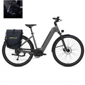 Deruiz Velo Electrique Mid-Drive Motor 250w Shimano 8 Vitesse Maximale Batterie 13.4ah 28 Pouces E-Bike - Neuf