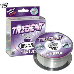 Nylon Tortue Trident Vx Force ? 300m - Couleur : Translucide - Modèle : Nylon Tortue Trident Vx Force - 300m - 40/100 - 300m - Translucide - 15,6 Kg - Puiss : 15,6 Kg - Neuf