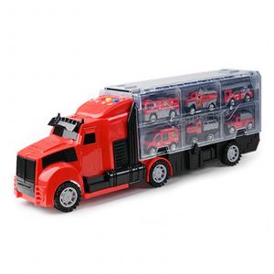 Exciting Carriers Truck With Sound Colorful Car Toy Children Party Special Birthday Gift For Infant First Toy Car-Camion De Pompiers - Neuf