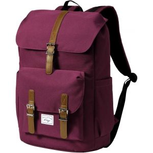 Sac À Dos Homme Femme Grand Antivol Sac A Dos Ordinateur 15,6 Pouces Imperméable Vintage Cartable Garcon Fille Ados Pour Travail Affaire Voyage École - Neuf