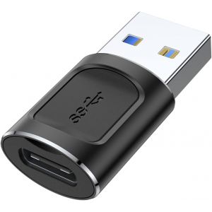 Usb Femelle Vers Usb Adaptateur M&acirc;le, Type C Chargeur Connecteur De C&acirc;ble Otg Pour Iphone 11 12 13 Pro Max,Se,Airpods,Ipad Mini Air 6 4 5,Samsung Galaxy S20 S21 S22 Plus - Neuf