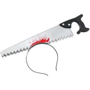 Halloween Cheveux Cerceau Horreur Sang Fausse Hache Scies Couteau Gothique Bandeau Accessoire D&eacute;cor.[J387] - Neuf