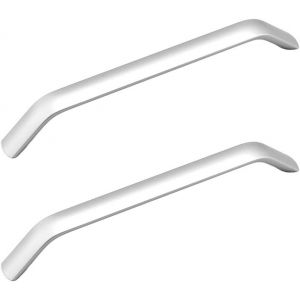 YUJTG-2pcs Poignée de Meuble Argent Poignées pour Placards Armoire Cuisine Tiroir Chambre Meubles Tirer Entraxe 160mm - Neuf
