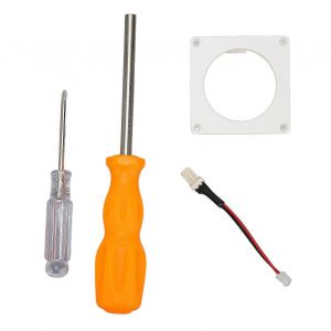 Mini Ventilateur De Refroidissement De Console De Jeu Kit D'impression 3d Mini Radiateur De Refroidissement De Remplacement Silencieux Pour Ngc Blanc - Neuf