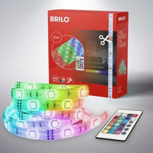 Jgd-Leuchten 2267&iquest;150p Bande Led Flex, 150 X Led Rvb, 24 W, Avec T&eacute;l&eacute;commande, C&acirc;ble 1,5 M, Driver, Plastique, Blanc, 500 X 1 X 0,3 Cm - Neuf