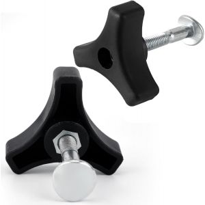 MEVRONISSHOP-Lot de 2 boutons de poign&eacute;e de tondeuse &agrave; gazon &eacute;crou boulons accessoires pour tondeuse &agrave; gazon tondeuse &agrave; gazon poign&eacute;e vis tondeuse &agrave; gazon poign&eacute;e boutons pour tondeuse &agrave; gazon Honda - Neuf
