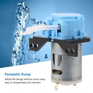 Pompe doseuse a tube peristaltique DIY pour analyse chimique en laboratoire d'aquarium (bleu 24 V 2 x 4) - Neuf