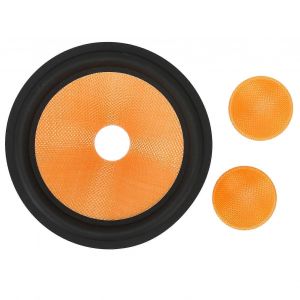 Papier De C&ocirc;ne De Haut-Parleur Papier De Tambour De 1,4 Pouce De Diam&egrave;tre Int&eacute;rieur C&ocirc;nes De Subwoofer Papier De Tambour Avec Contour En Fibre De Verre Pour Haut-Parleur De 8 Pouces - Neuf