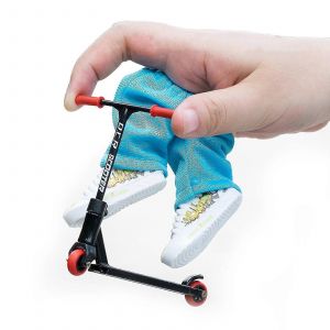 Mini Finger Scooter Ensemble de scooter &agrave; doigts en alliage avec mini scooters,chaussures de pantalon de doigt - Neuf