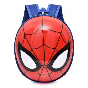 Sac a dos de dessin anime pour enfants, cartable de maternelle a coque rigide, bretelles epaisses et elargies, sac a dos mignon pour enfants, Spider-Man bleu - Neuf