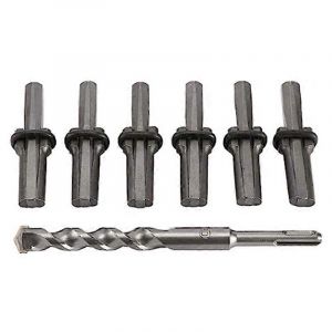 S&eacute;parateur de pierres Kit d'outils &agrave; main Fendeur de pierres avec outils de foret - Neuf