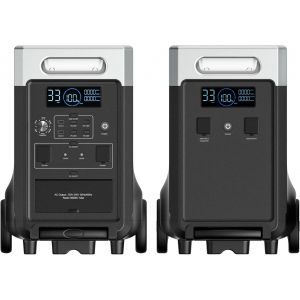 G&eacute;n&eacute;rateur &Eacute;lectrique Portable AFERIY 3600W 3840Wh + Batterie d'Extension P310 - Rapide charge 1 -5h - Mode UPS 10ms pour Camping Urgence Hors R&eacute;seau - Neuf