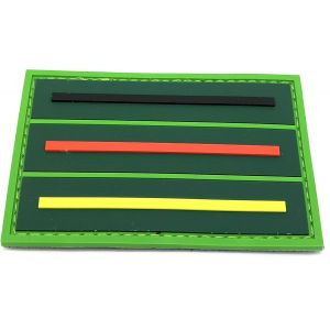Kalanka-Allemand Allemagne Drapeau Tricolore Paintball Airsoft Pvc Moral Patch - Neuf