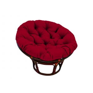 Coussin Rond De 80 Cm Pour Fauteuil ?Uf, Fauteuil Papasan, Balancelle - Rouge Vin - Neuf
