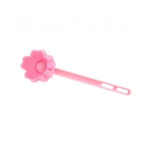 HJLIAN Brosse eponge pour tasse, brosse eponge pour bouteille d'eau, brosse pour tasse en verre, outil de nettoyage de cuisine, brosse rose pour tasse - Neuf
