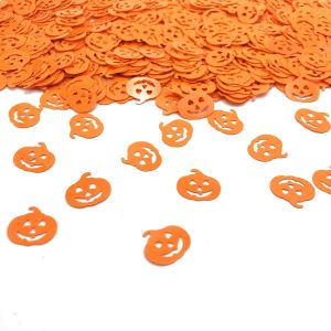 Confettis citrouilles pour d&iquest;&iquest;coration de table d'Halloween - Fournitures de d&iquest;&iquest;coration de table &iquest;&iquest; paillettes m&iquest;&iquest;talliques - Confettis de table pour d&iquest;&iquest;corations de f&iquest;&ordm;te d'Halloween - Neuf