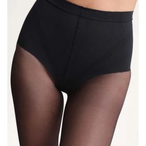 Dim Collant Noir Diam';S Ventre Plat 25d - Neuf