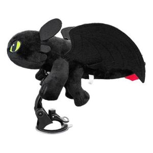 Comment dresser votre dragon Krokmou Petit Dragon Volant Garniture de poupee pour casque de moto de voiture Support a ventouse 20 cm A - Neuf