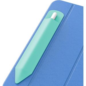 ERYI-Étui Pour Pencil Compatible Avec Apple Pencil 1/2 Et Autres Styles, Pochette Élastique Pour Protéger Et Conserver Avec Fonction D'Attache, Fixable Sur L'Étui De L'Tablette (Vert) - Neuf