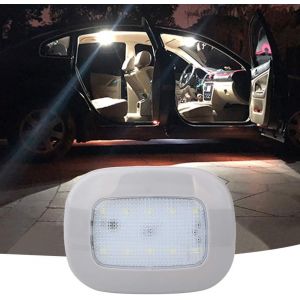 YUJTG-Voiture Intérieur Dôme Lumières Éclairagede Dôme Magnétique Avec 10 LED sans fil Rechargeables Universelles Lampes de Lecture Veilleuse Plafonnier Automatique de Plafond de Toit de Voiture ¿ - Neuf