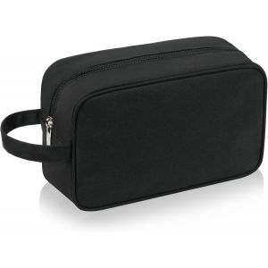 NSIECD-Sac Cosmétique Multifonction Homme - Trousse de Toilette Voyage Imperméable avec Organisateurs, Grande Trousse de Rasage pour Avion - Neuf