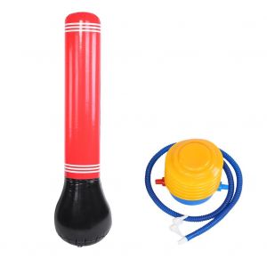 Sac De Frappe Gonflable Pour Entrainement De Boxe, Coups De Pied, Avec Pompe A Pedale - Neuf