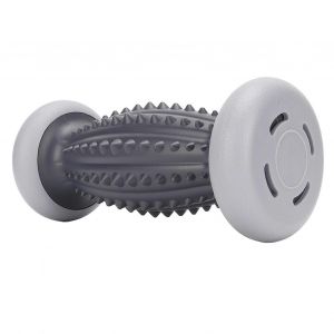 Rouleau De Massage Des Pieds Pour Tissus Profonds Design Ergonomique Pour Les Poignets Et Le Cou - Gris/Noir - Neuf