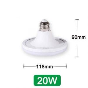Lugh-20w White-Cold White 6000kampoule Led E27 220v Ufo,15w 20w 30w 40w 50w 60w,Économie D'énergie,Ampoules Super Lumineuses Pour La Maison - Neuf