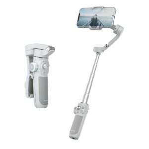 FeiyuTech Vimble 4 Stabilisateur Smartphone 3 Axes Pliable avec Barre d'Extension, Gimbal Portable pour Vlog, Reels, YouTube & TikTok - Neuf