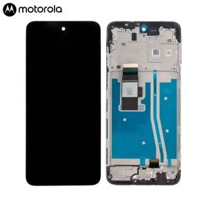 Ecran Complet Origine Motorola Moto-G54(5g) Coloris Noir Avec Chassis - Neuf