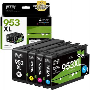 953XL Cartouche d'impression Compatible pour HP 953 XL Cartouches Compatible pour HP Officejet Pro 8210 7720 7730 7740 8710 8715 8720 8725 8730 8740 Printer (4 Pi&egrave;ces) - Neuf