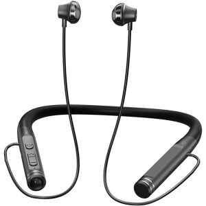 Écouteurs Filaire Avec Tour De Cou Ecouteurs Bluetooth Sans Fil Sport Oreillette Ipx5 Etanche Contrôle Tactile Casque Son Stéréo Hifi - Neuf
